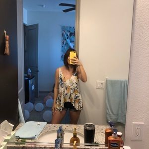 Urban Outfitter floral tank top